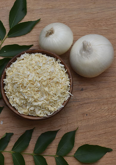 Dehydrated Onion