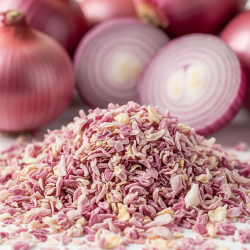 Dehydrated Pink Onion Minced