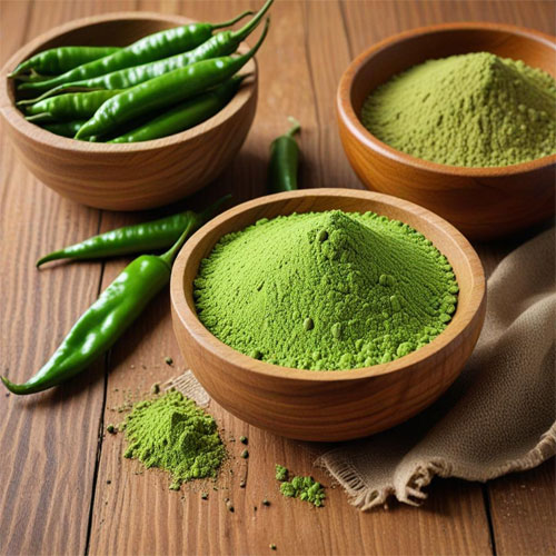 Spray Dried Green Chilli Powder
